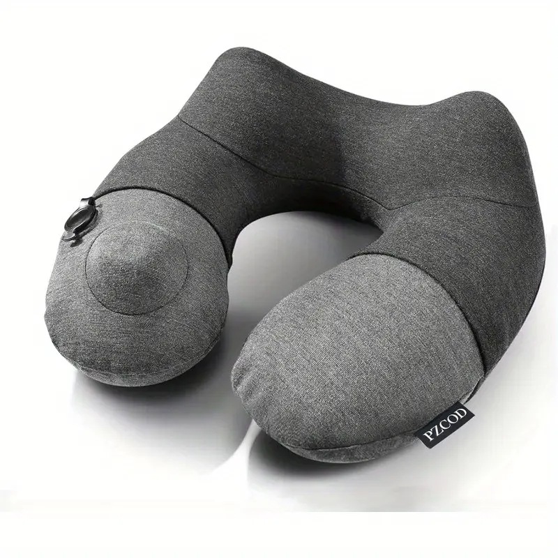 ネザキローラ航空機用車用シートクッション U字型 EVA 枕自膨式収納バッグ家庭とオフィス用