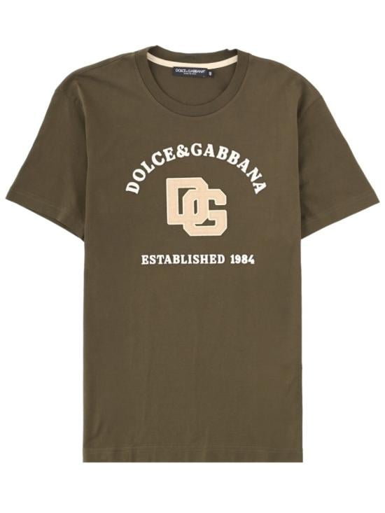 DOLCE & GABBANA Men T-Shirts G8RN8Z G7PPAN4816 Grey