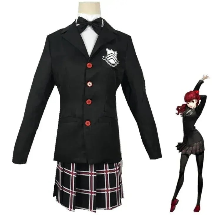 コスプレ衣子大人ペルソナ5島真制服コスプレ衣常30%までに制限 セパレート