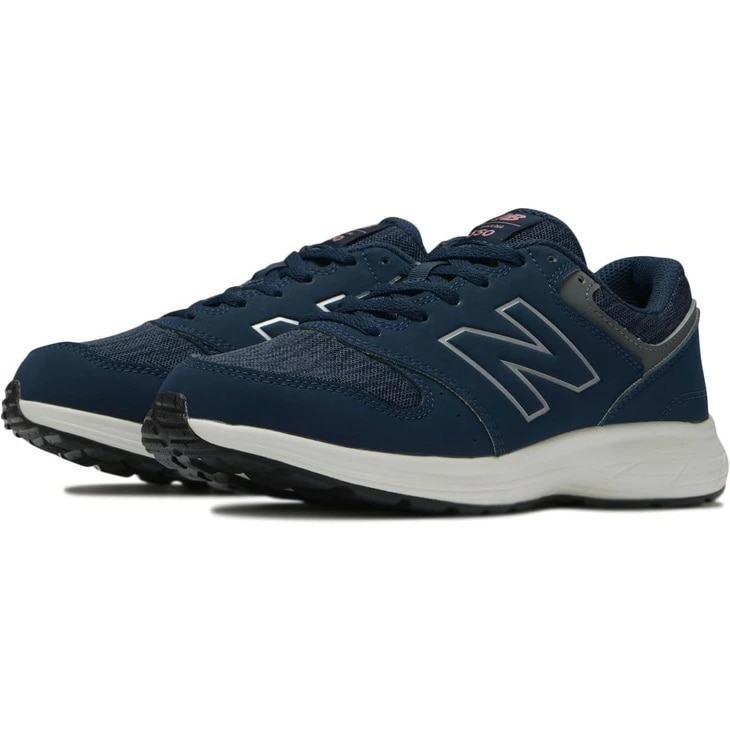 ウォーキングシューズ レディース ローカット 幅広/WW550-NV4