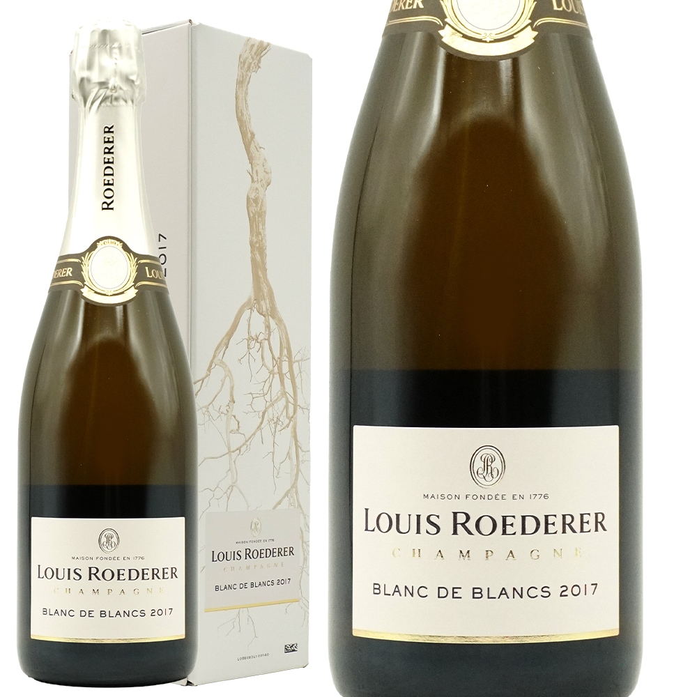 【箱入り】ルイ ロデレール ブリュット ブラン ド ブラン ミレジメ 2017 正規品 AOCミレジム BdB シャンパーニュ WE誌驚異の96点LOUIS ROEDERER Champagn