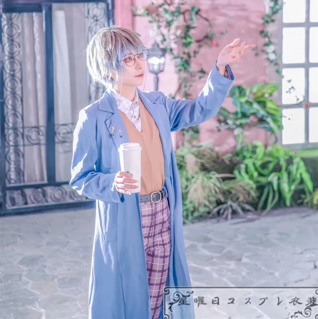 VTuber バーチャルライバー Luxiem Sakura Bloom Ike Eveland アイクイーヴランド コスプレ衣装 コスチューム