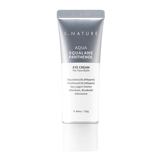 アクアスクアランパンテノールアイクリームフォーフェイスナイト25g