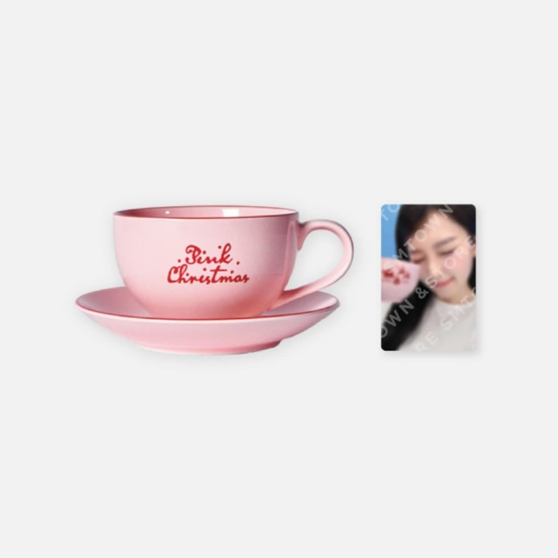 [公式] RED VELVET 2024 PINK CHRISTMAS CUP & SAUCER SET