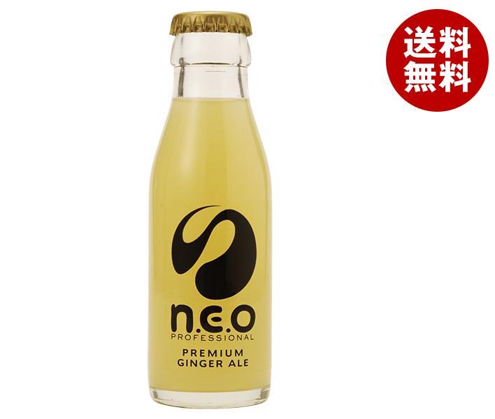 友桝飲料 n.e.o(ネオ)プレミアムジンジャーエール 95ml瓶×24本入×(2ケース)