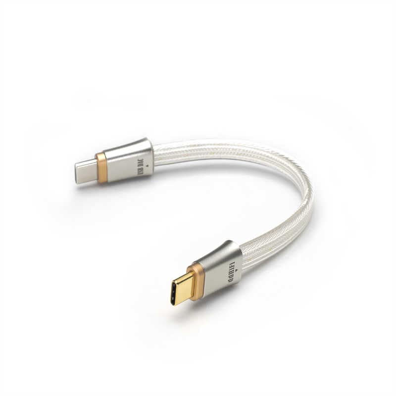 DDHIFI　ddHiFi TC19CC 10センチ OTGケーブル USB-C to USB-C オーディオグレード USBケーブル　TC19CC10cm