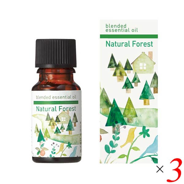 生活の木 ブレンドエッセンシャルオイル 30ml 3本セット ナチュラルフォレスト