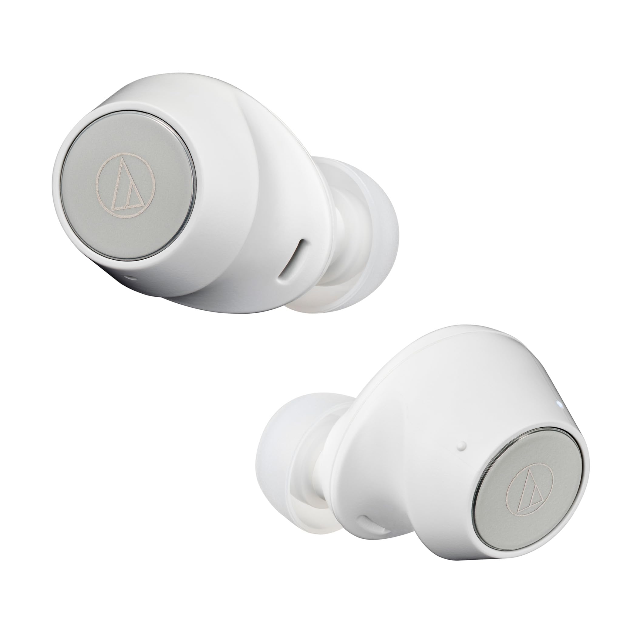 オーディオテクニカ ATH-CKS30TW WH ワイヤレスイヤホン bluetooth 【完全ワイヤレスイヤホン/重低音 / IP55 防水防塵規格/マルチポイント対応/小型軽量 / 最大約20時間