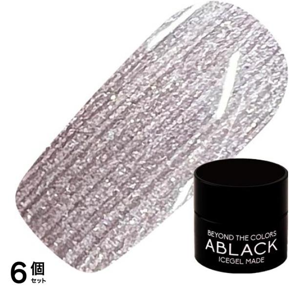 ICEGEL(アイスジェル) A BLACK ジェムストーンジェル シルクスカーフ 1331 リボンライラック 3g 6個セット