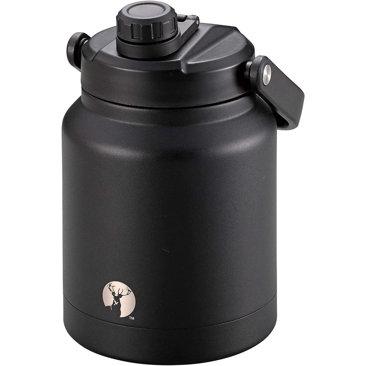 【在庫有・即納】キャプテンスタッグ(CAPTAIN STAG) スポーツボトル 水筒 直飲み 注ぎ飲み ダブルステンレスボトル 真空断熱 保冷専用 2.5L UE-353