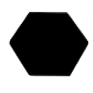 （まとめ）ニューアートガラス 六角形(×20セット)