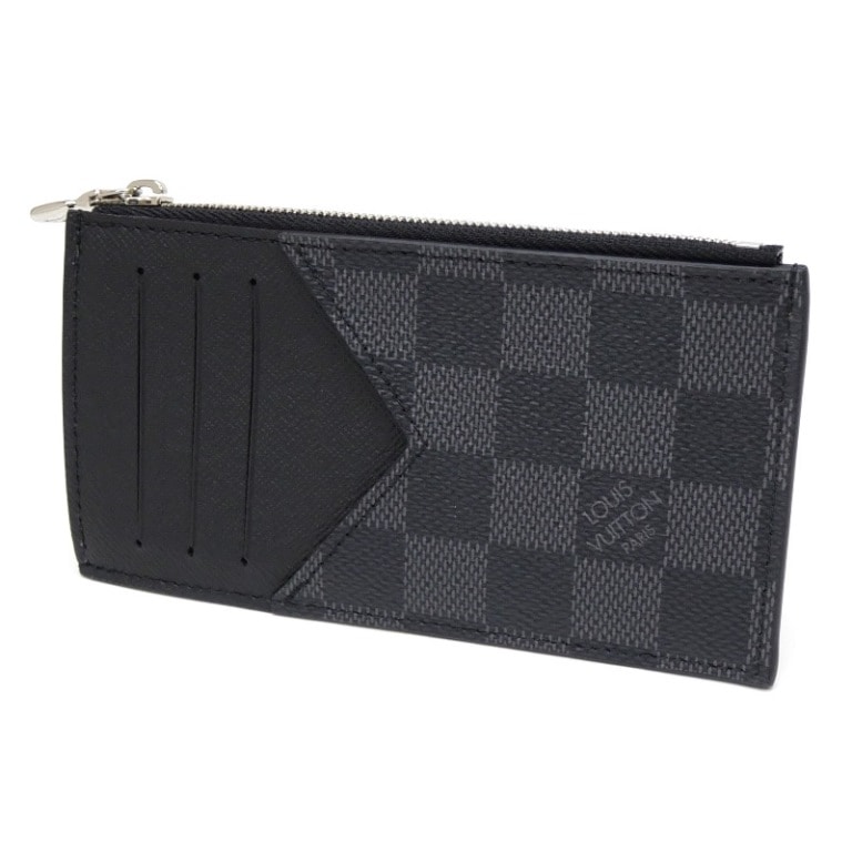 LOUISVUITTON コインカードホルダー フラグメントケース N64038 ダミエグラフィット 【中古】(64139)