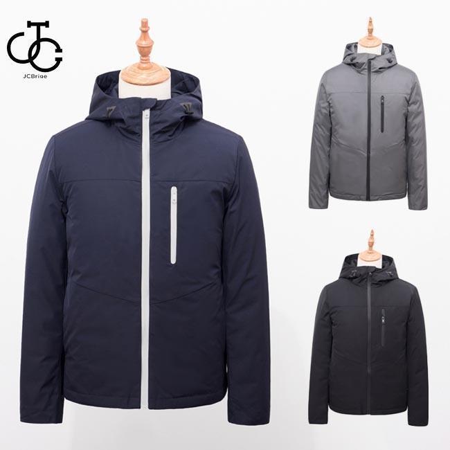 【即納】ダウンジャケット メンズ ダウン ジャケット 冬 ダウンコート アウター 厚手 フード付き 防寒服 カジュアル ジャンパー 冬ジャケット 暖かい 9,844円