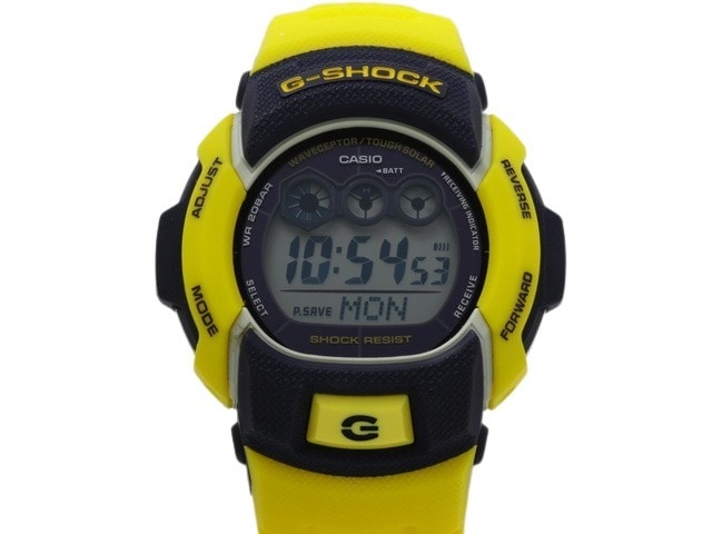 腕時計 G-SHOCK ラスタファリアン GW-002RJ-9JF イエロー ネイビー デジタル文字盤 樹脂 ステンレス メンズ デジタル 電波ソーラー【本物保証】