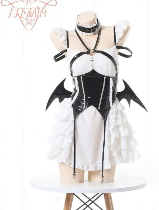 ハロウィーンアニメコスプレ衣装 コスチューム　悪魔お化け　仮装 コスチュームパーティードレス悪魔無邪気なロリータドレス