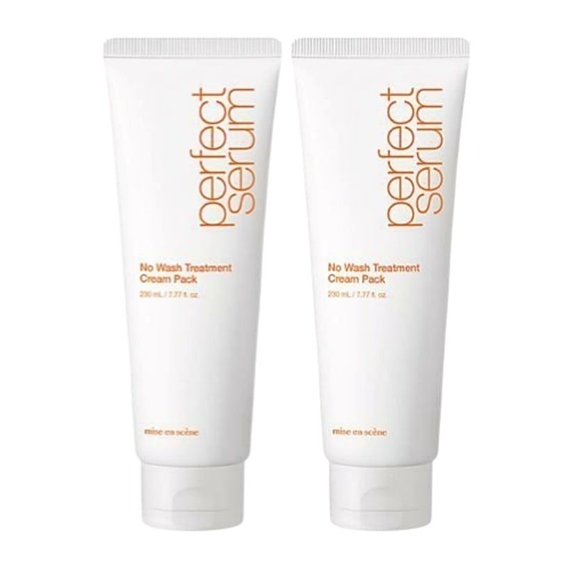 [1+1] パーフェクト ノーウォッシュトリートメント クリーム パック 230ml 2個