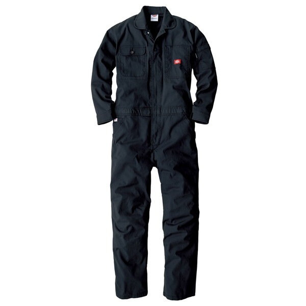 D736 ネイビー S ストレッチオックス ツナギ