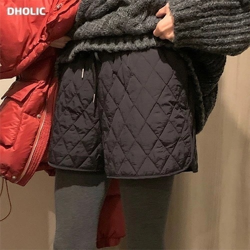 [メガ割りSALE]キルティングショートパンツ