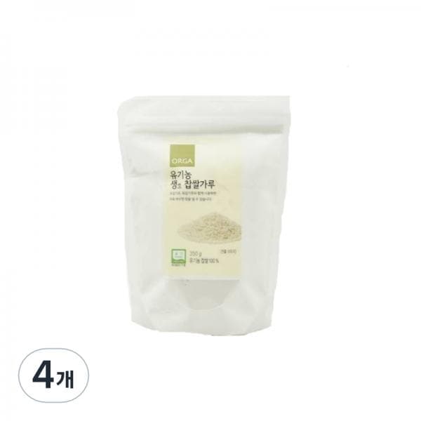 オルガホールフーズ オーガニック生もち米粉 올가홀푸드 유기농 생 찹쌀가루