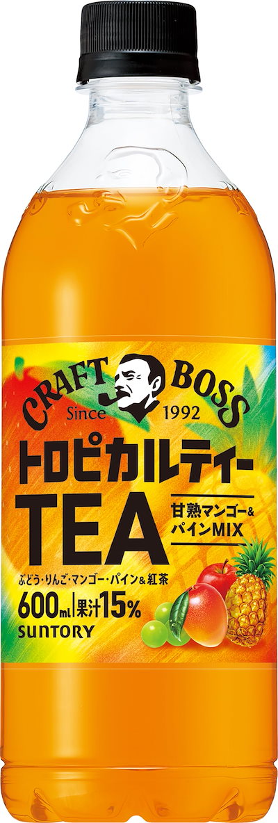 他サイト： サントリー ボス BOSS クラフトボス トロピカルティー 600ml×24本の商品画像