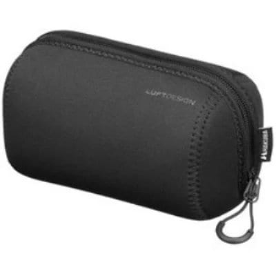 他サイト： ハクバ KLP-LS9015BK ルフトデザイン スリムフィット レンズポーチ 90-150(ブラック)の商品画像