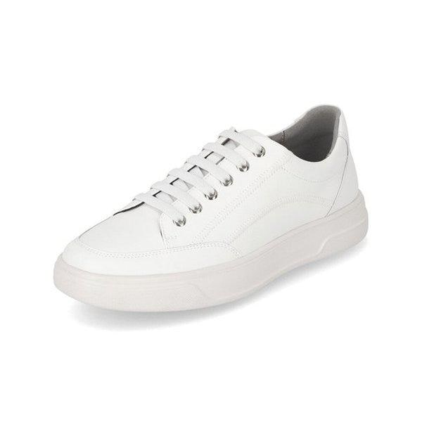 [幸福百貨店]男性用牛革ステッチポイントスニーカー4cm LCMS63 10
