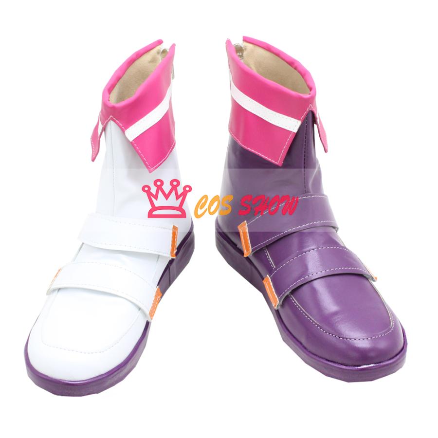 2025新品販売 実物撮影 ウマ娘 プリティーダービー スペシャルウィーク スペちゃん コスプレ靴（22.5cm29cm）コスプレシューズ 仮装 イベント 文化祭 お祭り 男女兼用