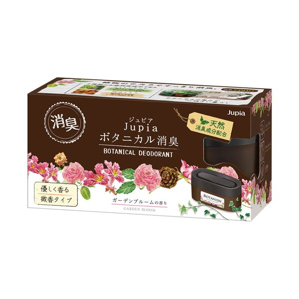 （まとめ） 晴香堂ボタニカル消臭ゲル ガーデンブルーム 300g 1個 (×10セット)