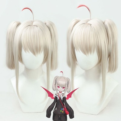 魔界ノりりむ Ririmu Makaino コスプレウィッグ ネット付き 人工髪