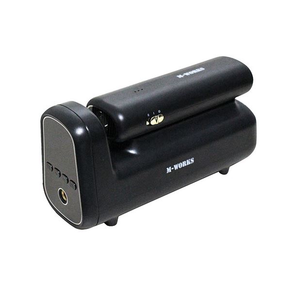 M-WORKS ハンディクリーナー(コードレス掃除機)＆電動空気入れ MW-CA01