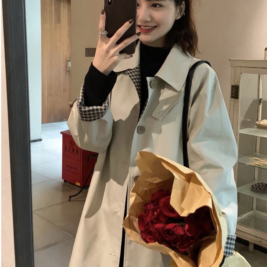 春 アウター トレンチコート レディース 40代 気質ロングコート 大きいサイズ アウター 30代 トレンチコート