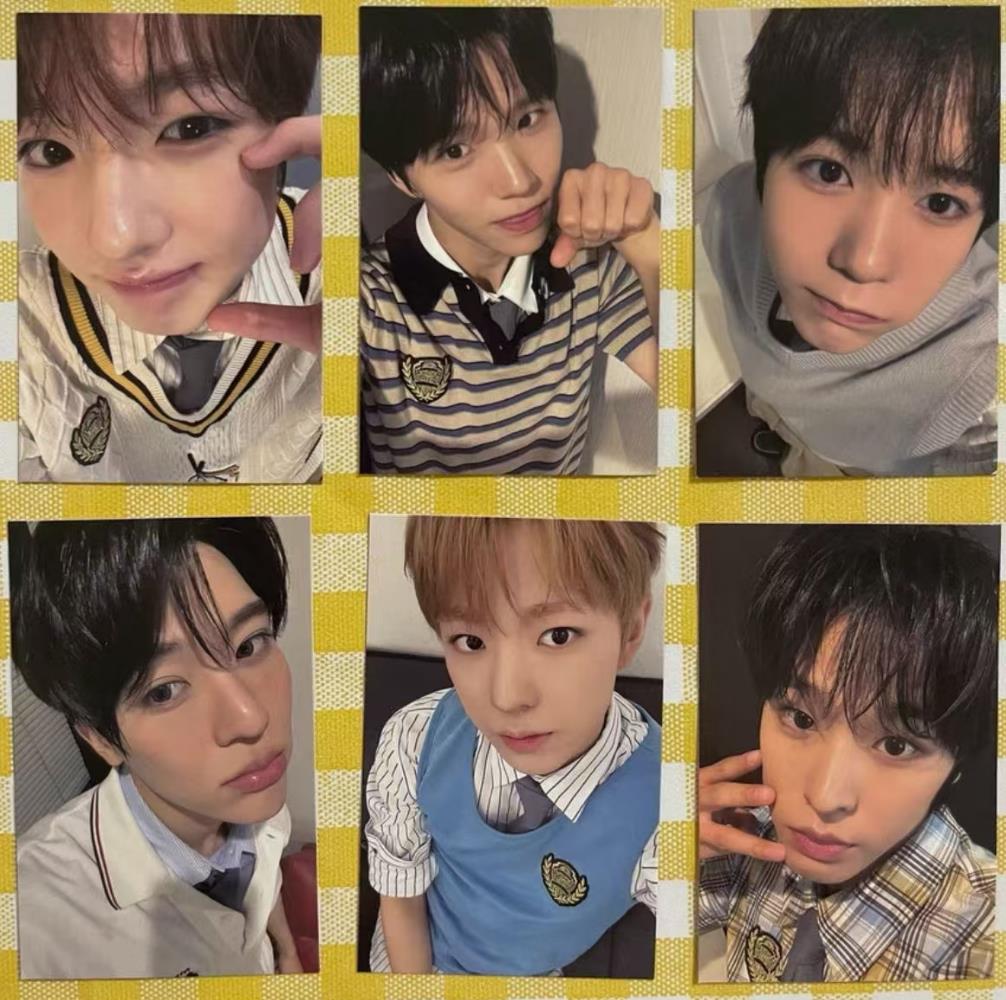 公式品　nctwish 3rd Mini Album COLOR 花园撕拉 特典　全員６枚セット