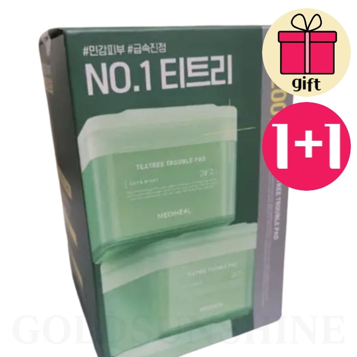 【35冠王】ティーツリーパッド100枚+100枚/ニキビ/トラブル/韓国コスメ