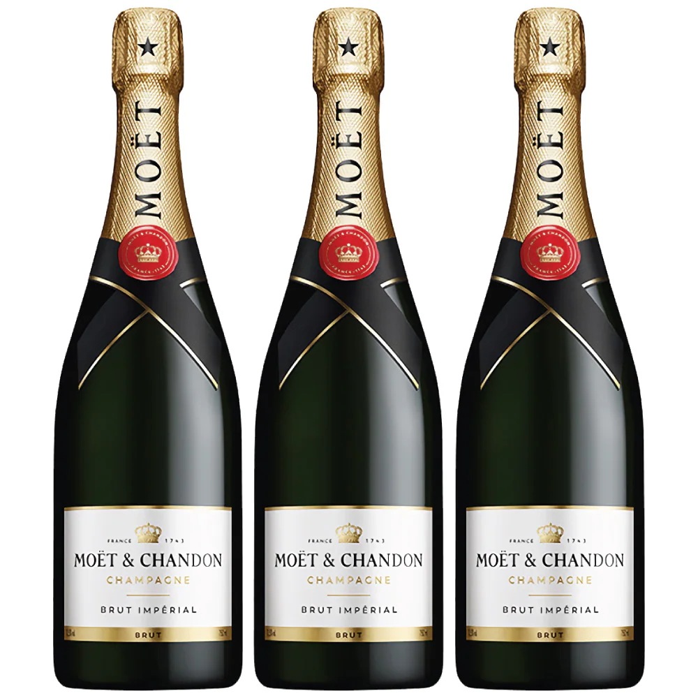 モエ・エ・シャンドン モエ アンペリアル 3本セット 750ml シャンパン [ スパークリング 辛口 フランス / モエ シャンドン 白 ] MOET&CHANDON MOET IMPERIAL