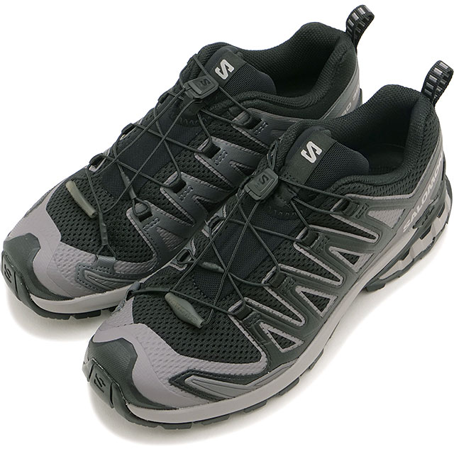 スニーカー エックスエープロ 3D V9 ウィメンズ [L47882900] レディース 靴 トレイルランニングシューズ 登山 トレッキング BLACK/GULL/EXCALIBUR 正規取扱店