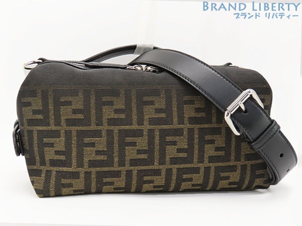 未使用フェンディズッカシエスタスモールグラデーション2WAYショルダーバッグハンドバッグセカンドバッグブラウン7VA639