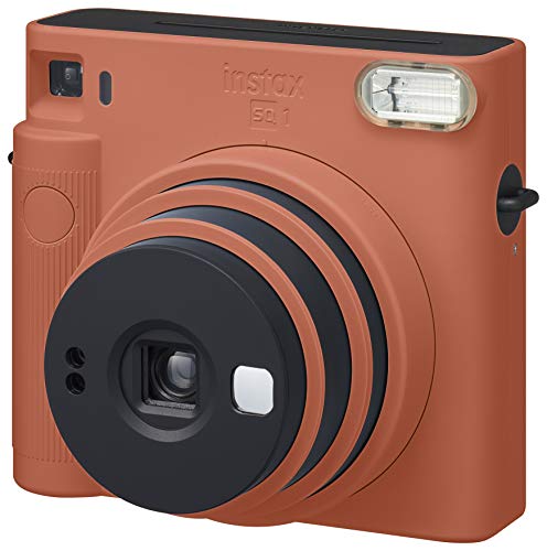 FUJIFILM インスタントカメラ チェキスクエアinstax SQUARE SQ1 テラコッタオレンジ INS SQ 1 ORANGE