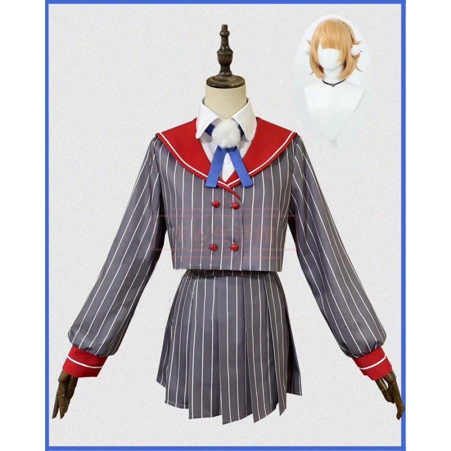 【最安値挑戦】バーチャル しぐれうい コスプレ衣装 ウィッグ コスチューム 演出服 アニメ ゲーム ハロウィン