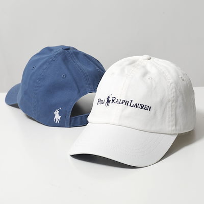 Polo Ralph Lauren ポロラルフローレン ベースボールキャップ CLASSIC SPORT CAP 710958055 レディース コットン ツイル 刺繍ロゴ ポニー 帽子