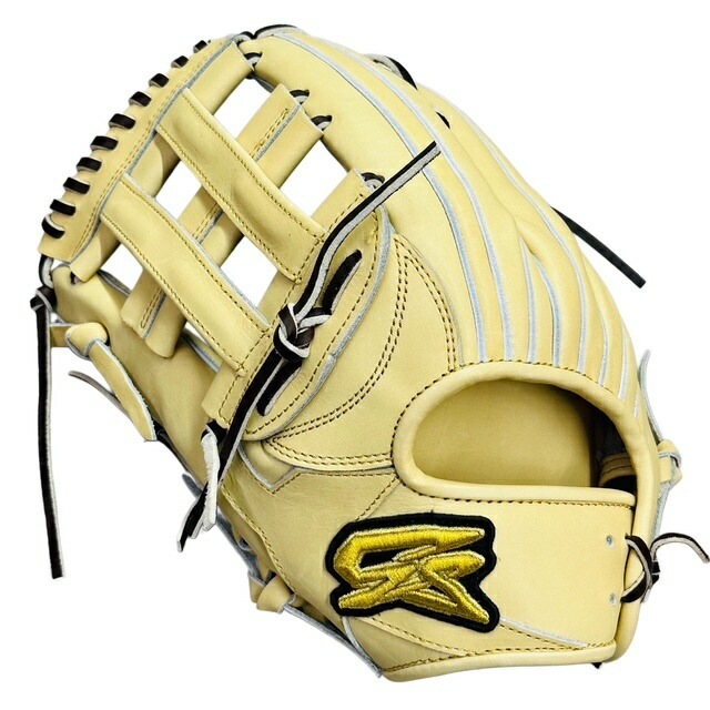 ジーエス(GS) 硬式グラブ 外野手用 GS-SUPH-CAM251208 スーパーヘラクレス型 左投げRH キャラメル