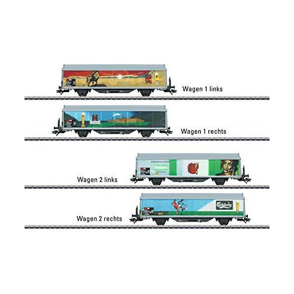 Marklin 48342 Freight Cart， Multi-Colour 並行輸入品