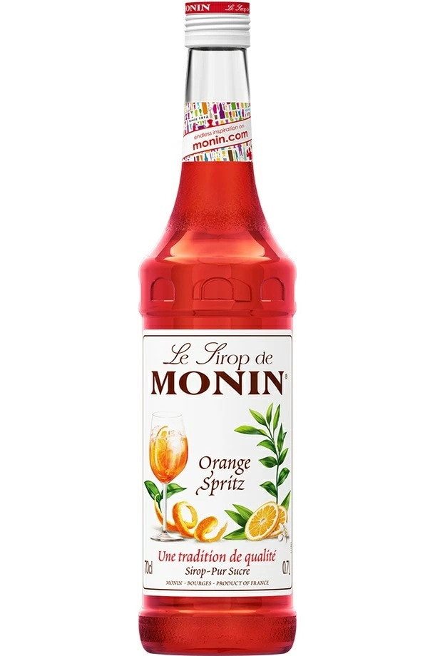 【送料無料】MONIN モナン オレンジ スプリッツ シロップ 700ml6本【ご注文は12本まで同梱可能】ノンアルコール シロップ