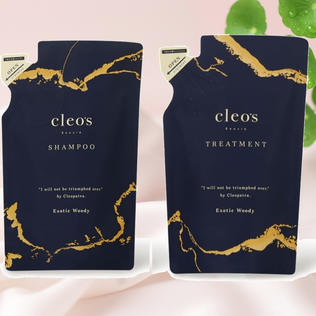 Cleos Beaute クレオズボーテ詰め替え シャンプートリートメントセットリフィル300ml 人気 ヘアケア ブリーチ ダメージ しっとり うねり パサつき サラ髪 スペシャルケア クレオズ ア