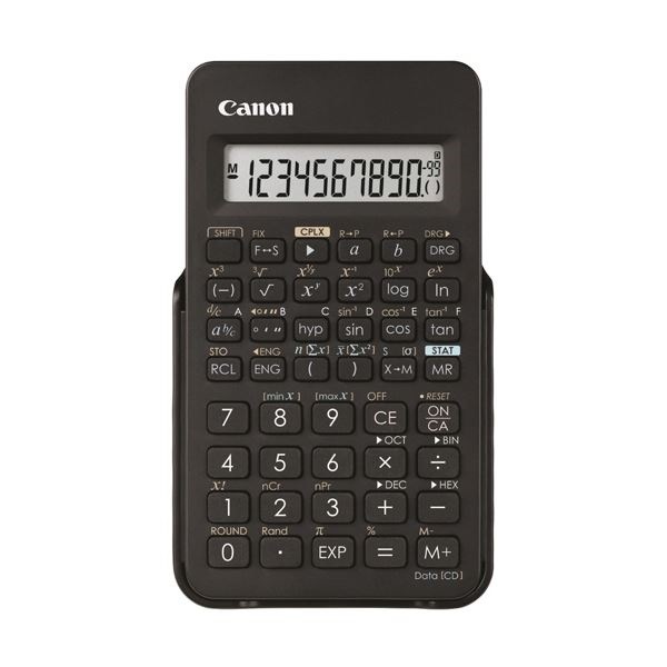 キヤノン 関数電卓 F-605G仮数10桁指数2桁 関数機能（154種類）ハードカバー付 0891C003 1セット（10台）