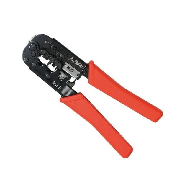 デンサン モジュラー圧着工具 MJ－8 作業工具 電設工具 LAN工具