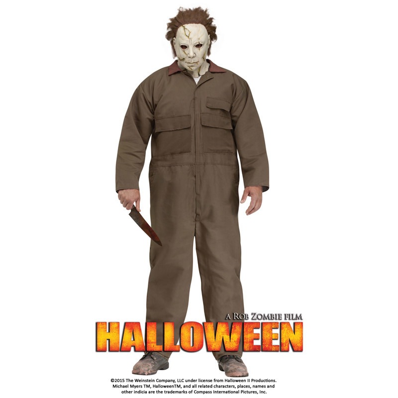 コスプレ 仮装 ブギーマン(マイケルマイヤーズ) Plus size 大きいサイズ 【 コスプレ 衣装 ハロウィン 仮装 コスチューム 大きいサイズ メンズ パーティーグッズ 映画キャラクター 公式