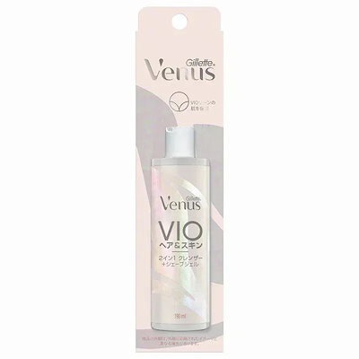 他サイト： P&G ジレット ヴィーナス VIO 2イン1 クレンザー＋シェーブジェル 190mlの商品画像