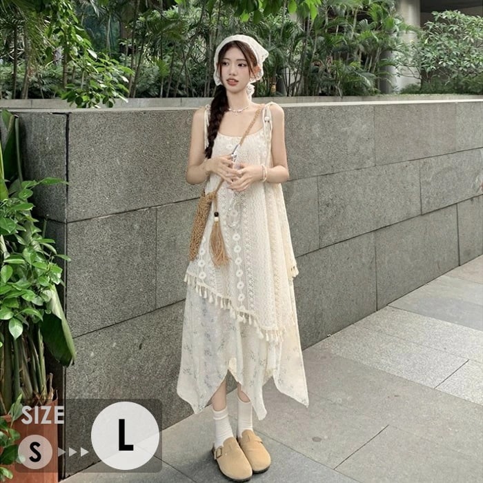 リゾートワンピ キャミソール キャミワンピ 大人可愛い 夏ワンピース 白ワンピース 小柄 レディース リゾート ワンピース オシャレ ロング丈 ロングワンピ 夏 パーティー ハワイ ハワイアン セクシ