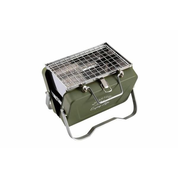 CAPTAIN STAG キャプテンスタッグ UG-0081 モンテ V型卓上グリル B9型 オリーブ UG0081