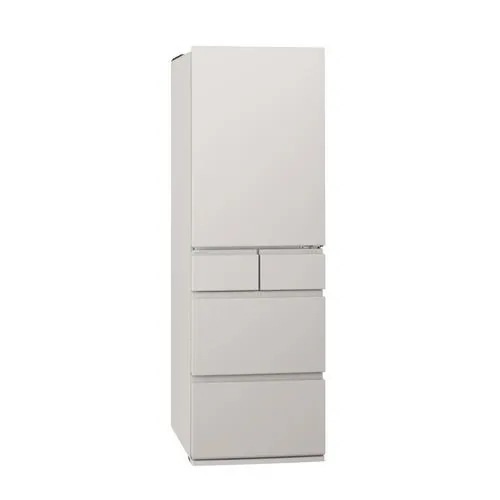 【無料長期保証】【推奨品】パナソニック 冷蔵庫 450L 右開き 5ドア 幅60cm コンパクトBIG サクッと切れる微凍結 AIエコナビ NR-E45RY2-C ベージュ系